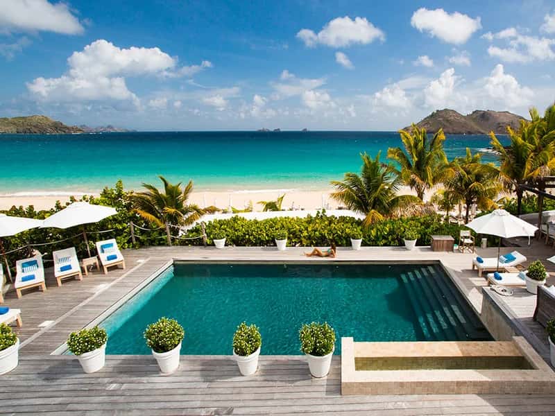 Cheval Blanc Isle de France beachfront villa in St-Barths