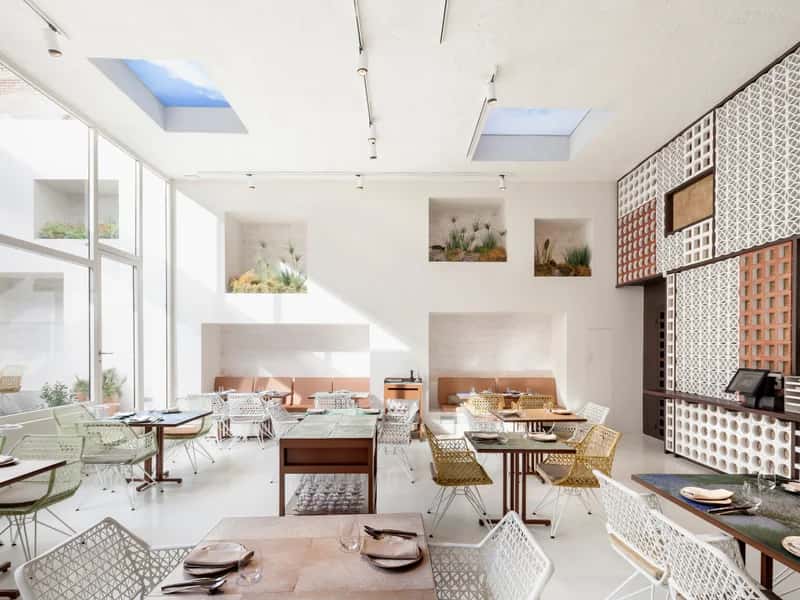 Disfrutar restaurant interior in Barcelona, designed by El Equipo Creativo